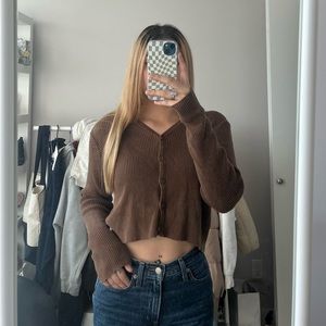 Randy Melville Brown Cardigan